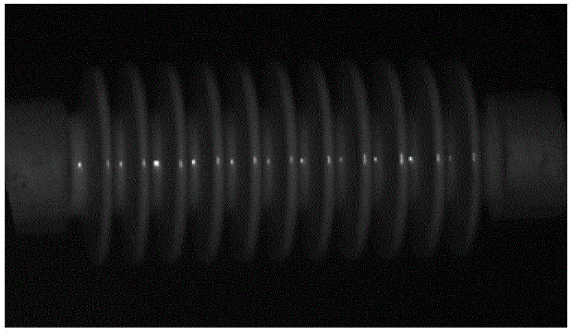 Rapid fuzzy matching method for testing bad conditions of high-speed rail catenary rod type insulators