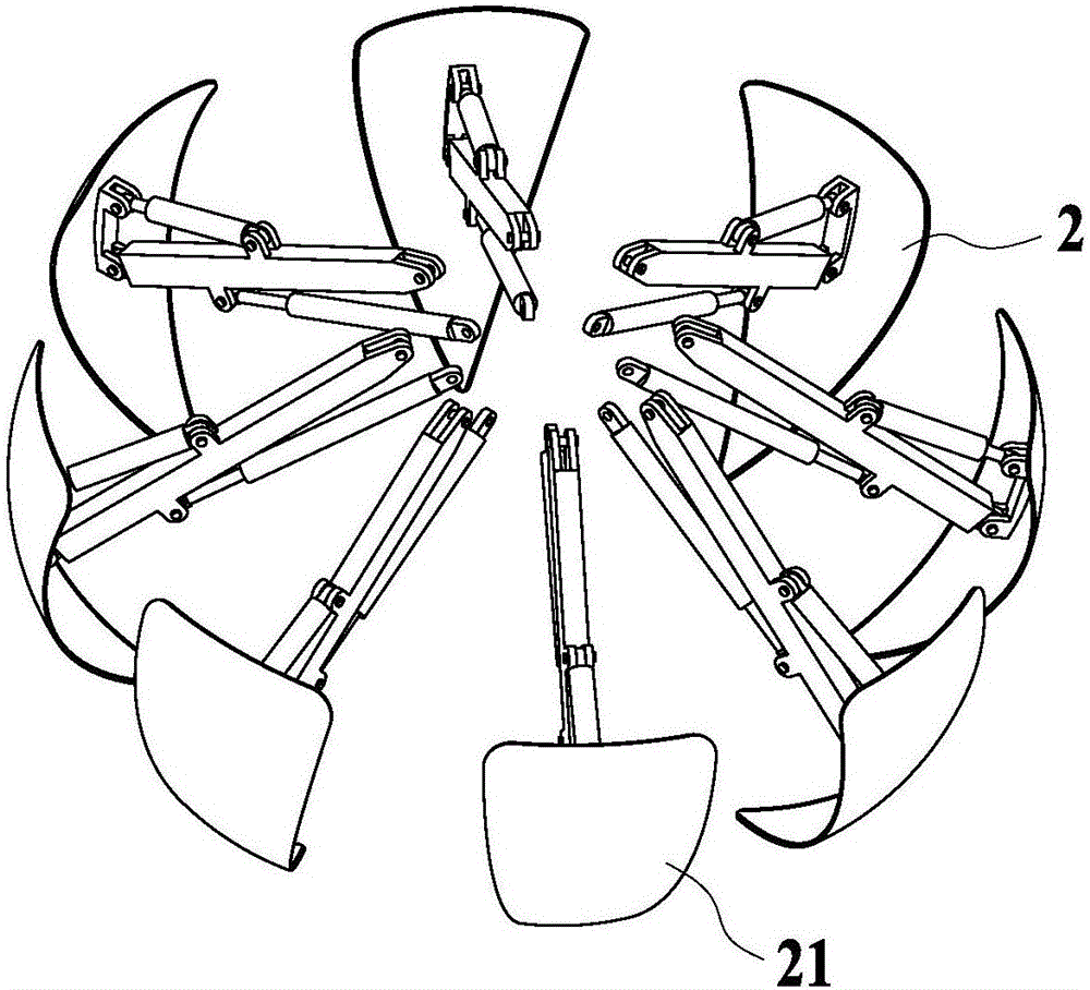 Walking and soil shoveling mechanism of small lobedfruit schizocapsarhizome picking robot