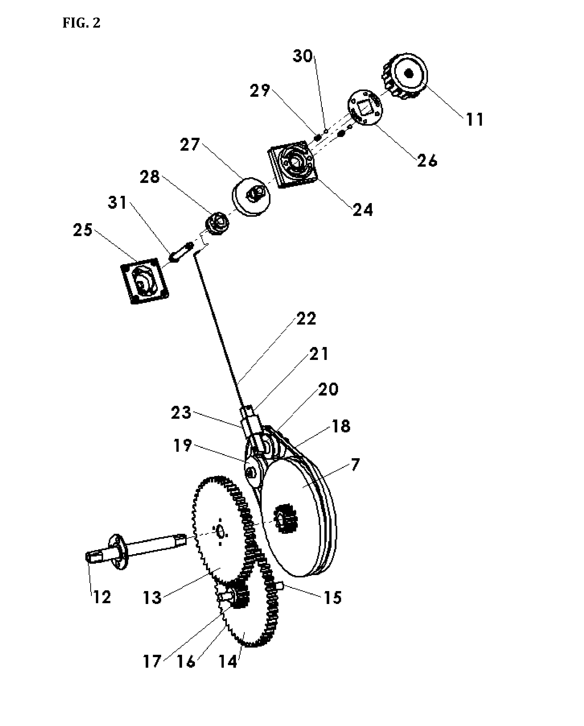 Aquatic Exercise Cycle