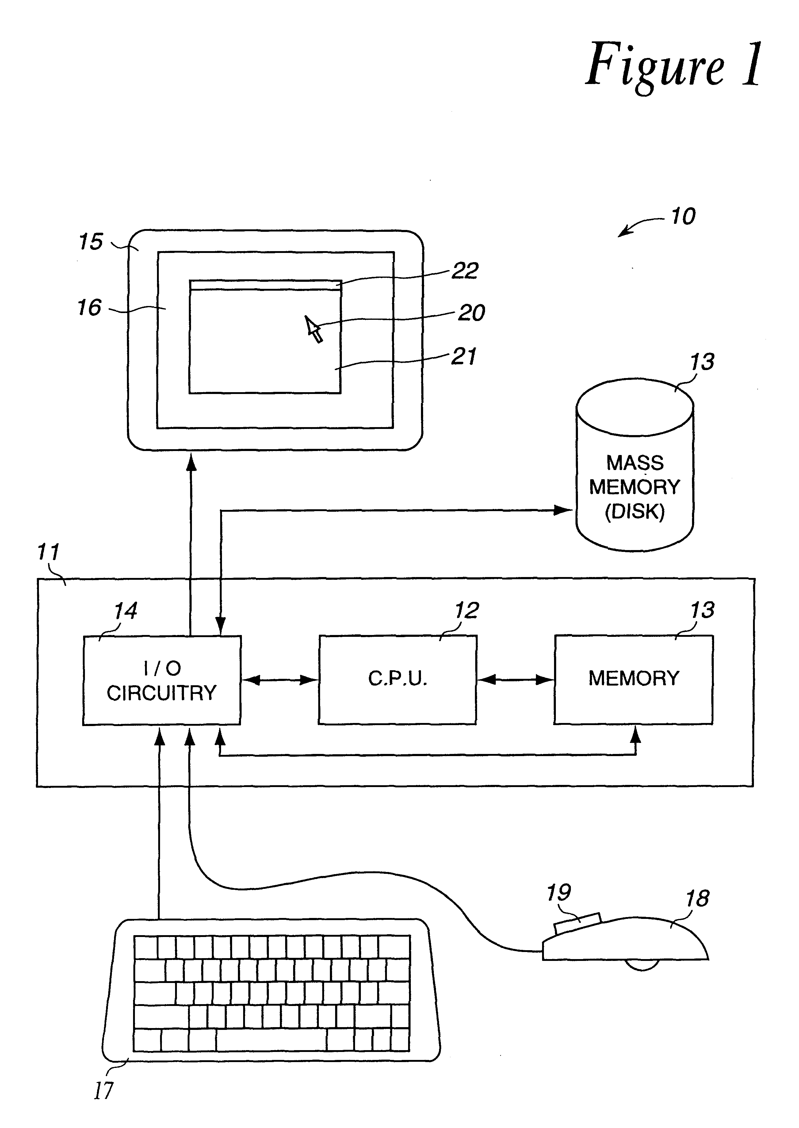 Computer user interface with non-salience deemphasis