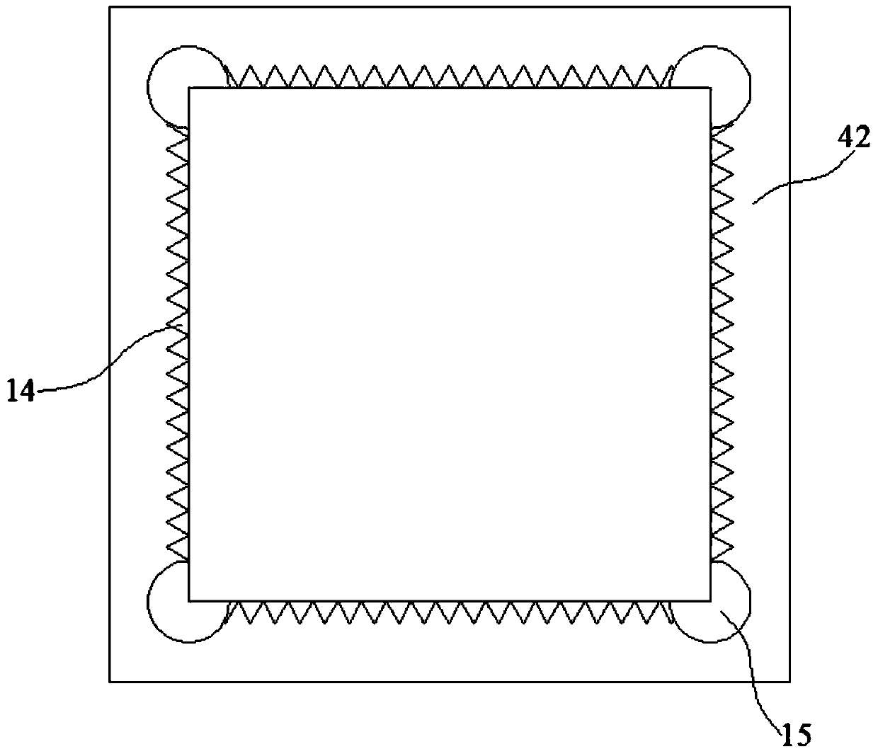 Semiconductor device of novel package structure