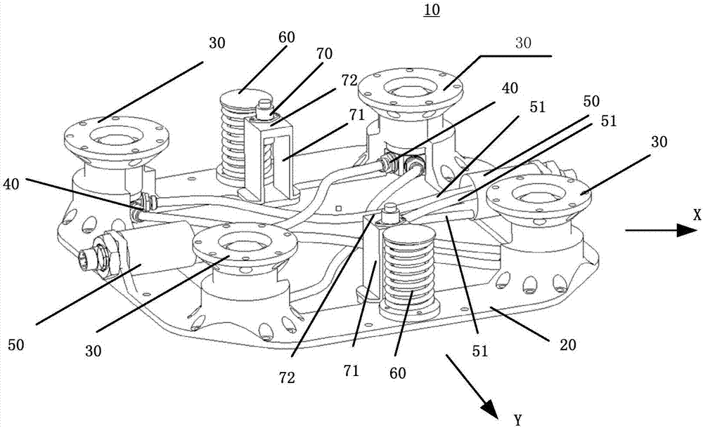 Connection and separation mechanism for satellite