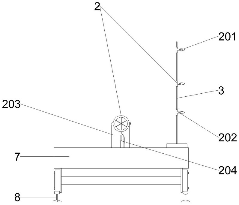 Rapid dust removal system and rapid dust removal method for tunnel