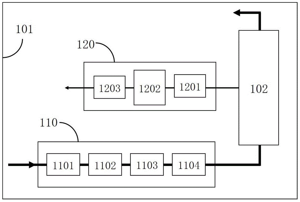 A system and method for separating and extracting dissolved gas from environmental water