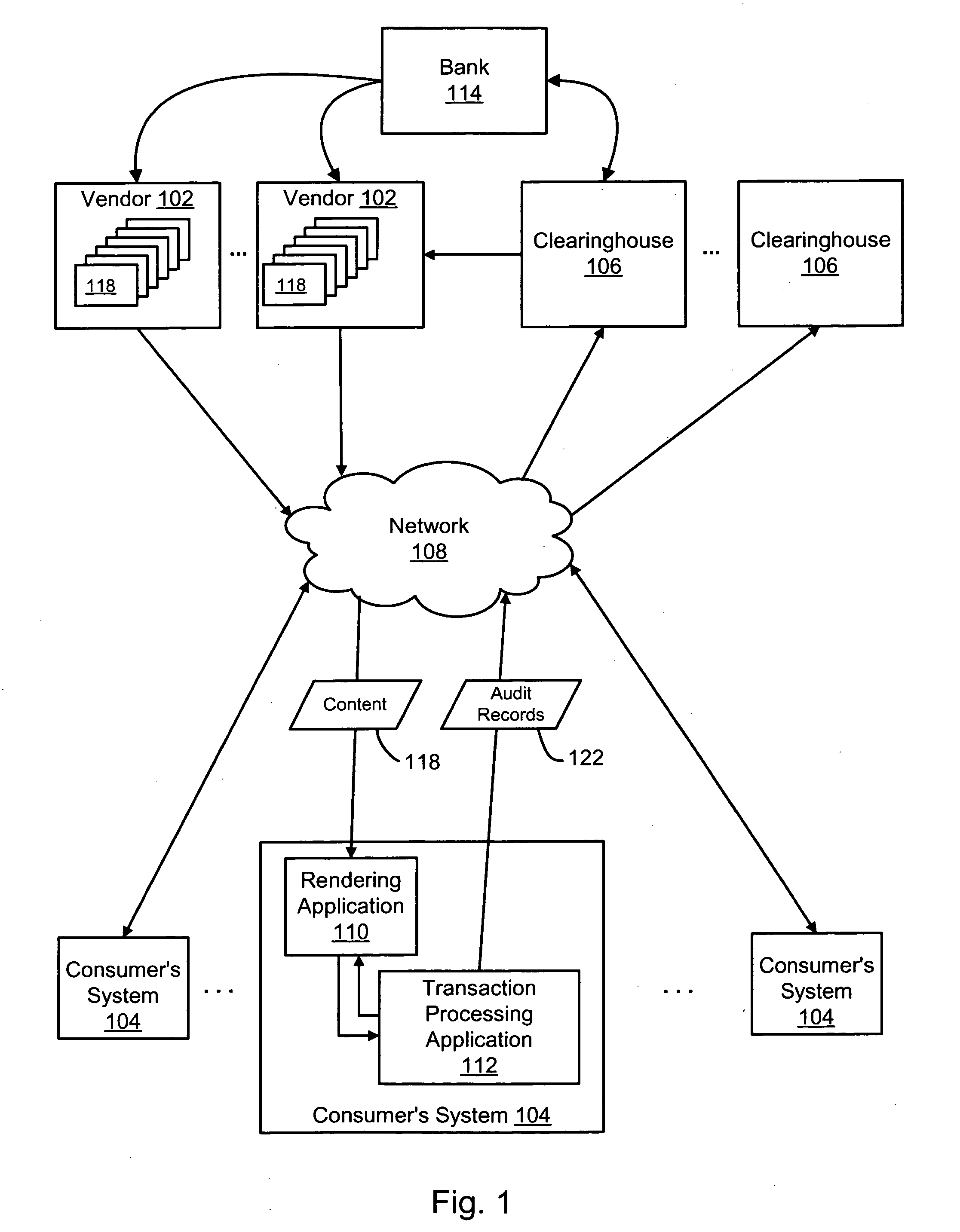 Methods and systems for transaction record delivery using thresholds and multi-stage protocol