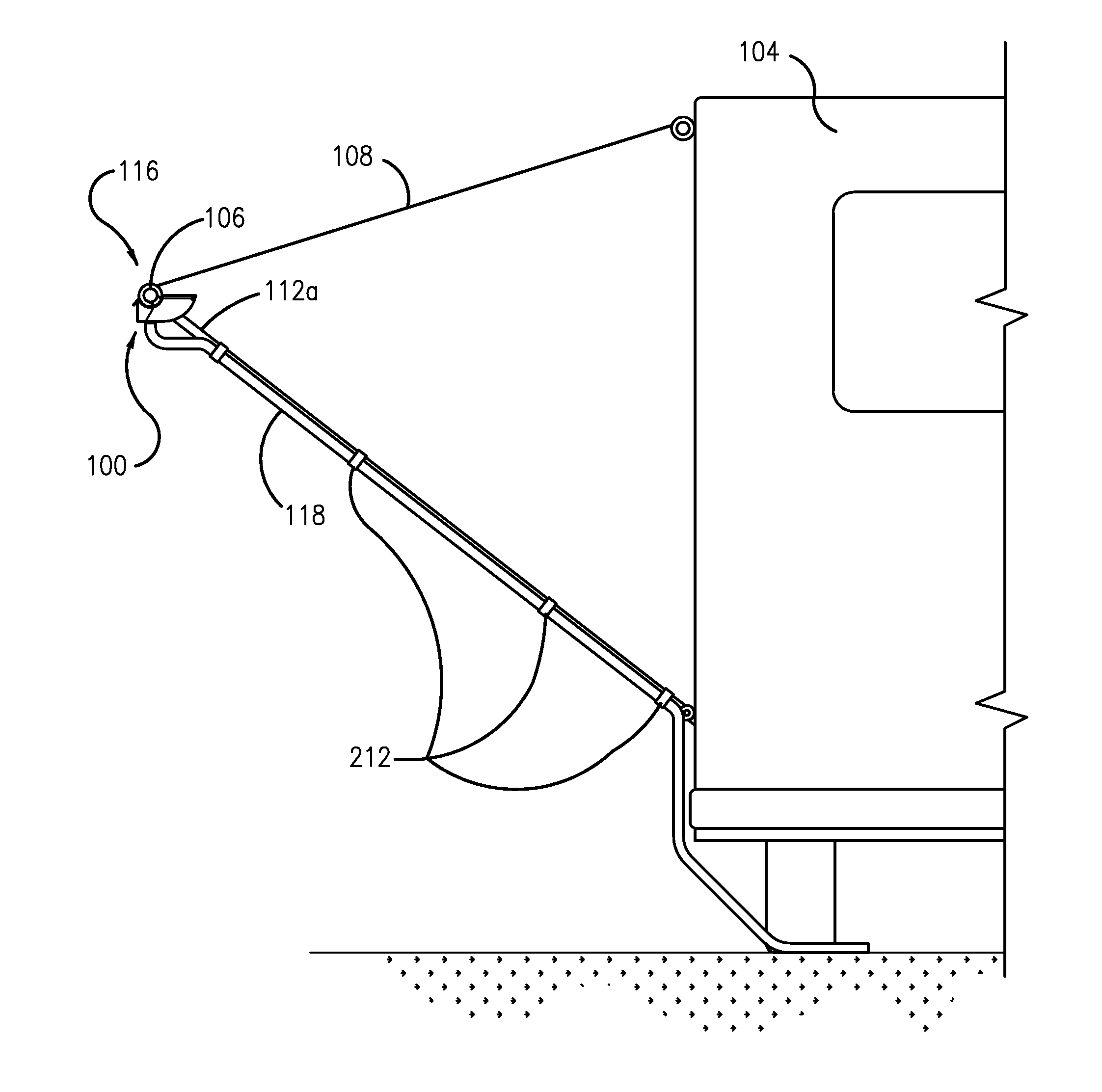 Rain catch for collecting and diverting rainwater from a retractable awning