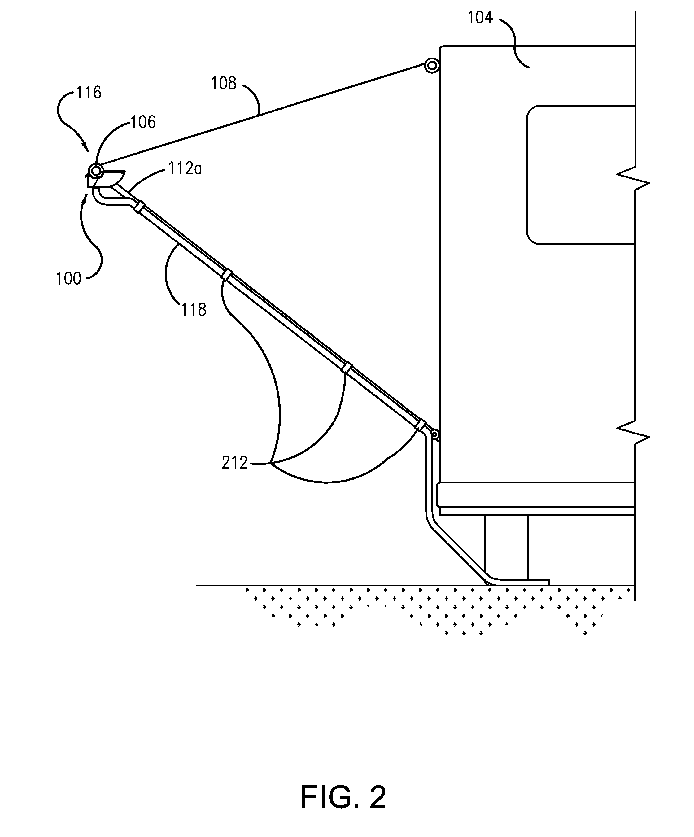 Rain catch for collecting and diverting rainwater from a retractable awning