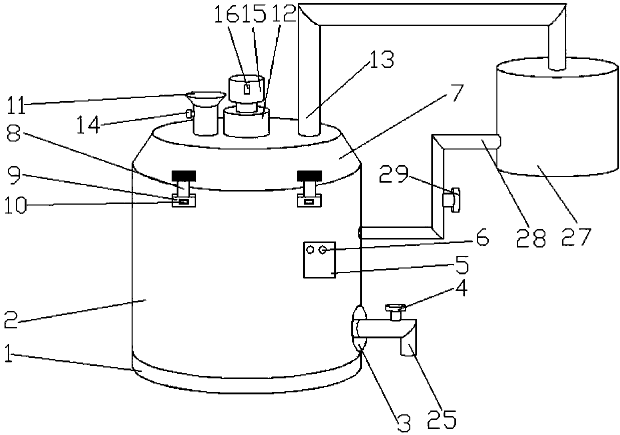 Device for agitating edible essence