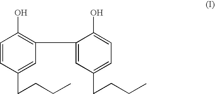 Oral compositions containing biphenol antibacterial compounds