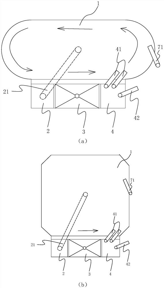 Internal circulation breeding system