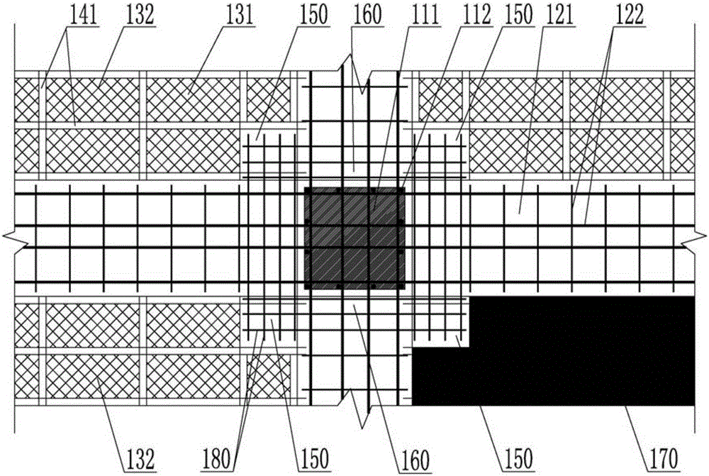 Precast hollow floor's component for stress island based hollow floor system