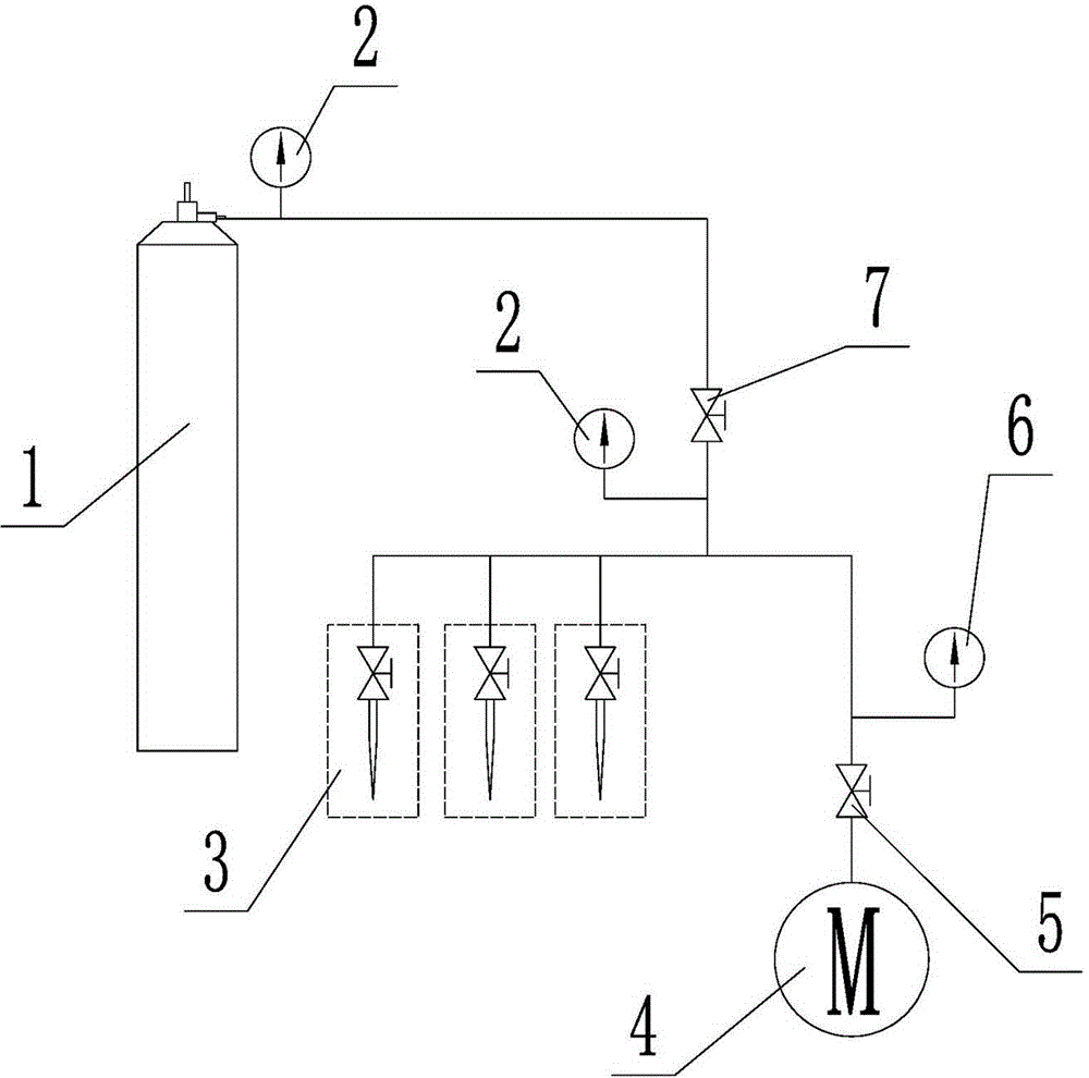 Anaerobe inoculating device, anaerobe culturing system and anaerobe inoculation and culture method