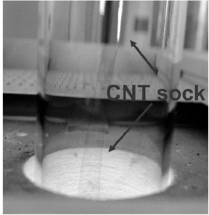 Method for preparing single-wall carbon nanotube fiber by using mixed gaseous carbon source