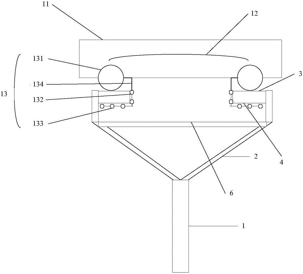 Traffic rail and corresponding traffic rail car