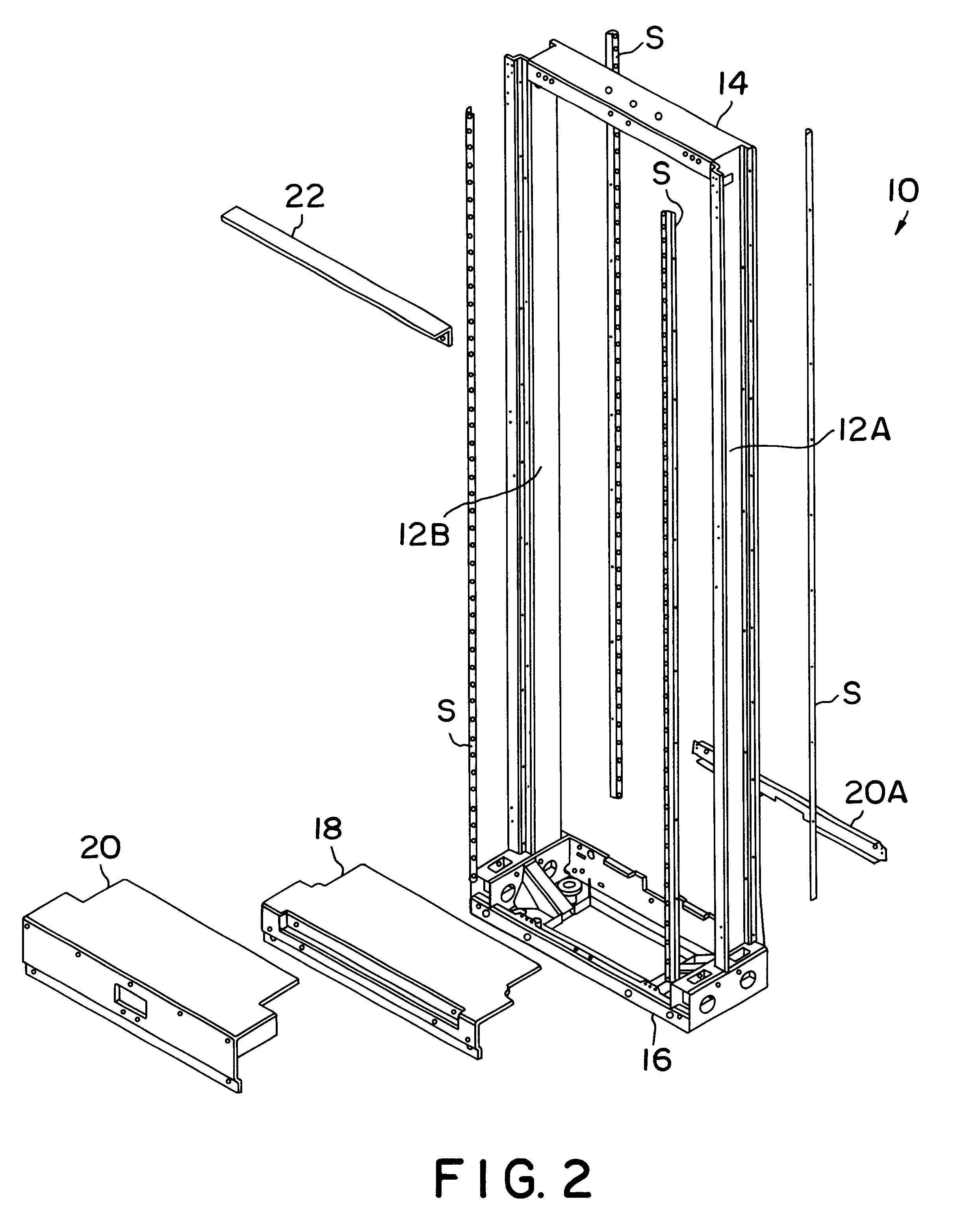 Mass customization telecommunications equipment rack