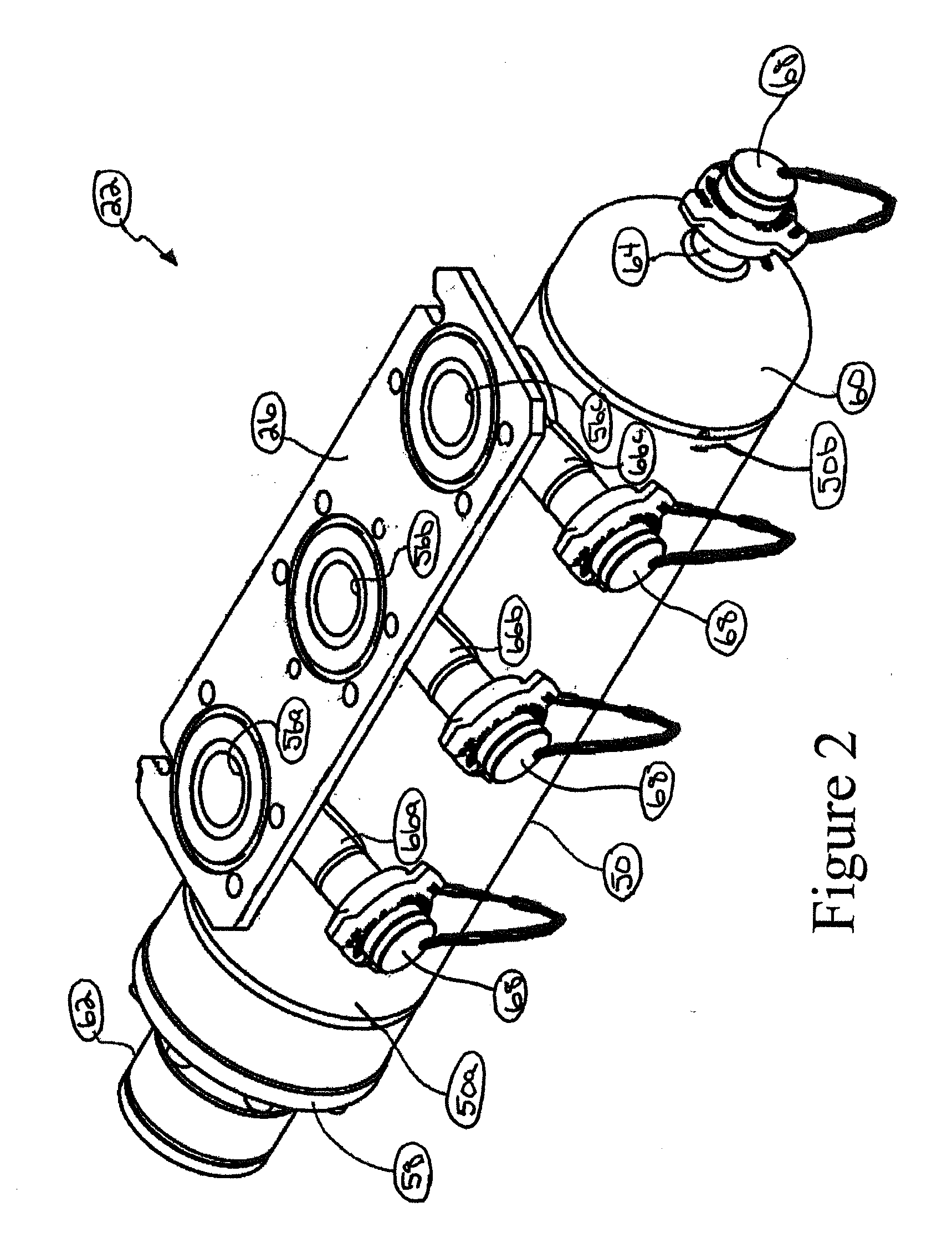 Fluid liner wear indicator for suction manifold of reciprocating pump assembly