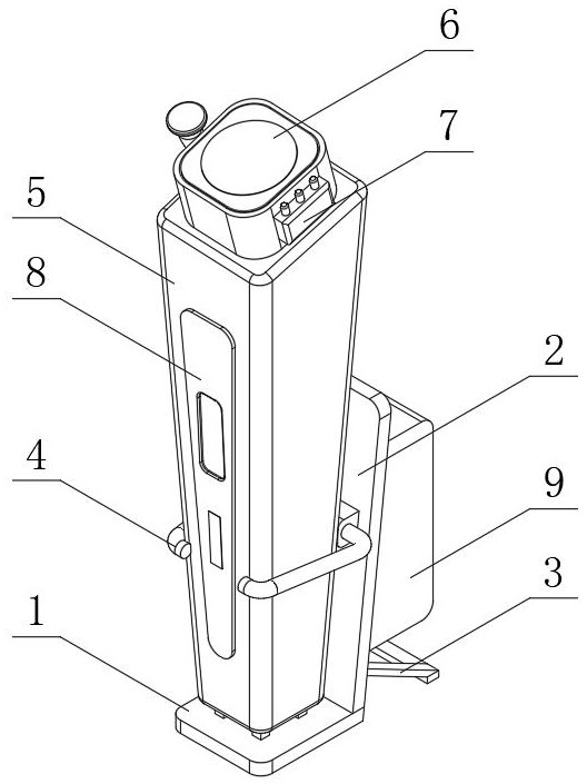 Handheld radio frequency beauty hand tool