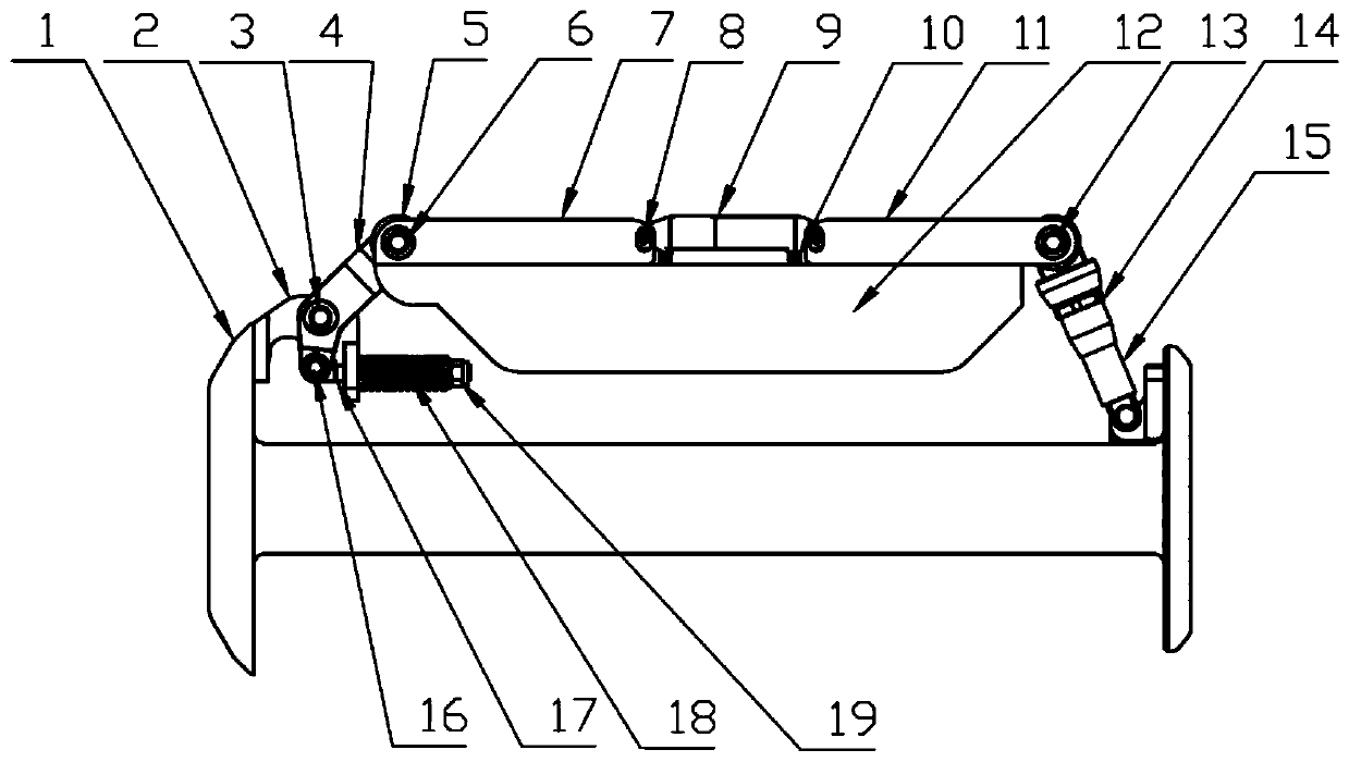 Suspension type magnetic flux leakage detection module