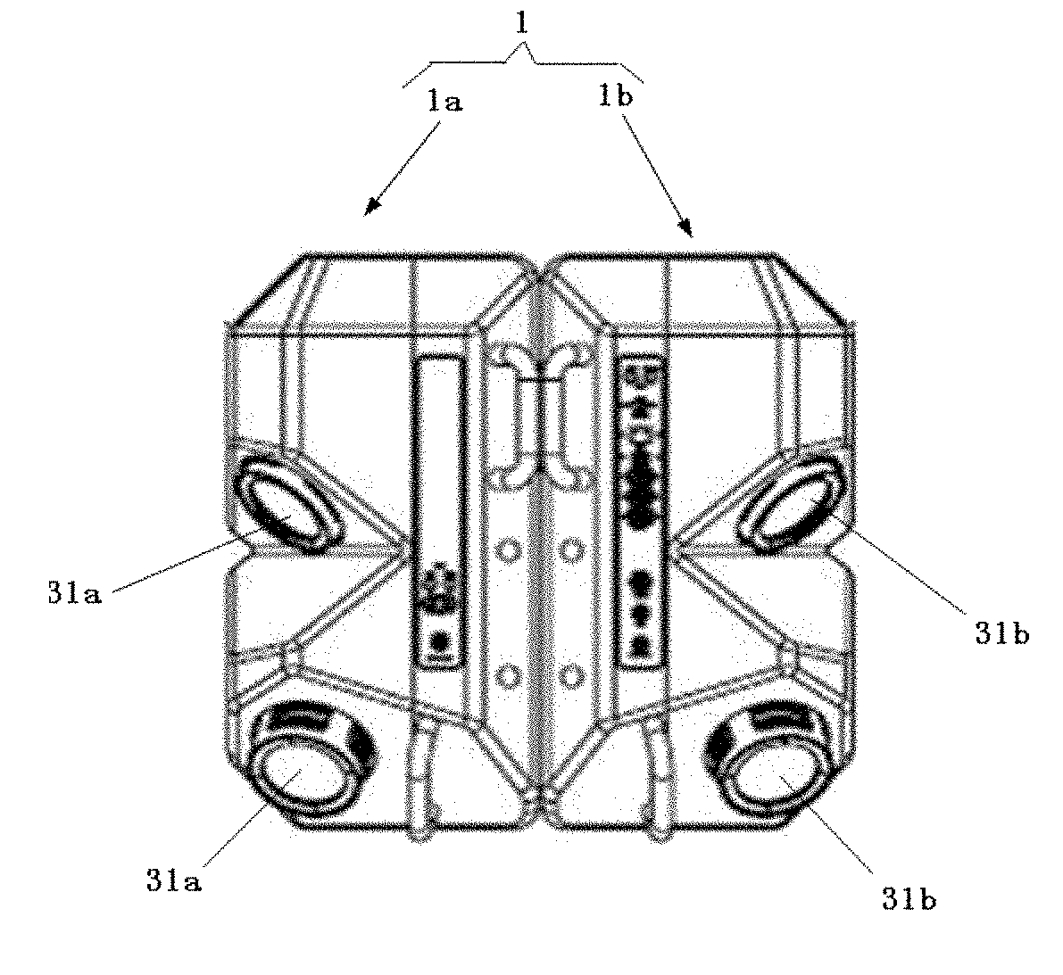 Aerial panoramic oblique photography apparatus