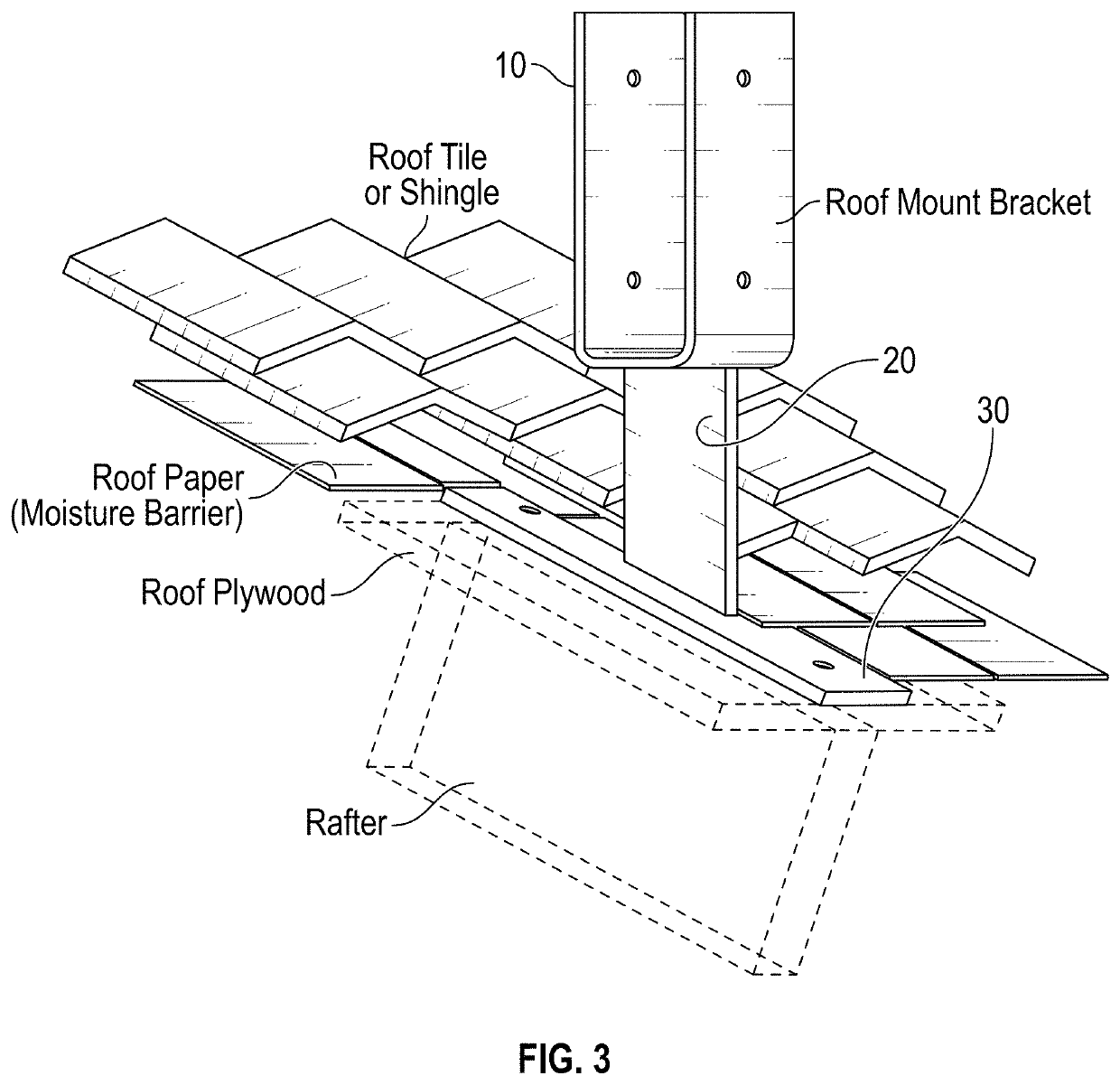 Adjustable brackets for installing building attachments