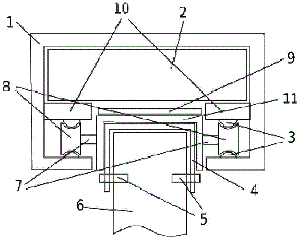 Power-driven translation door driving device based on permanent magnet linear motor