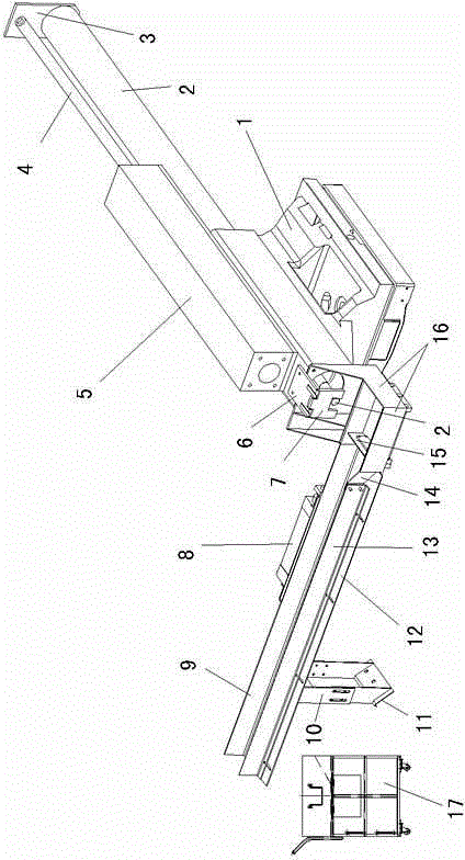 Automatic material preparing device