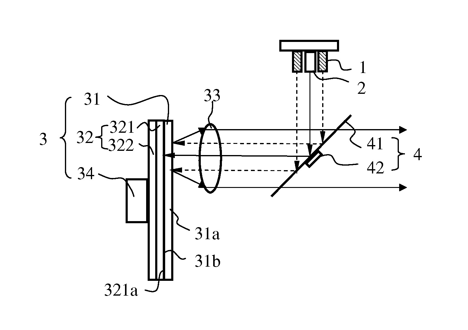 Light-emitting apparatus and a related projection system