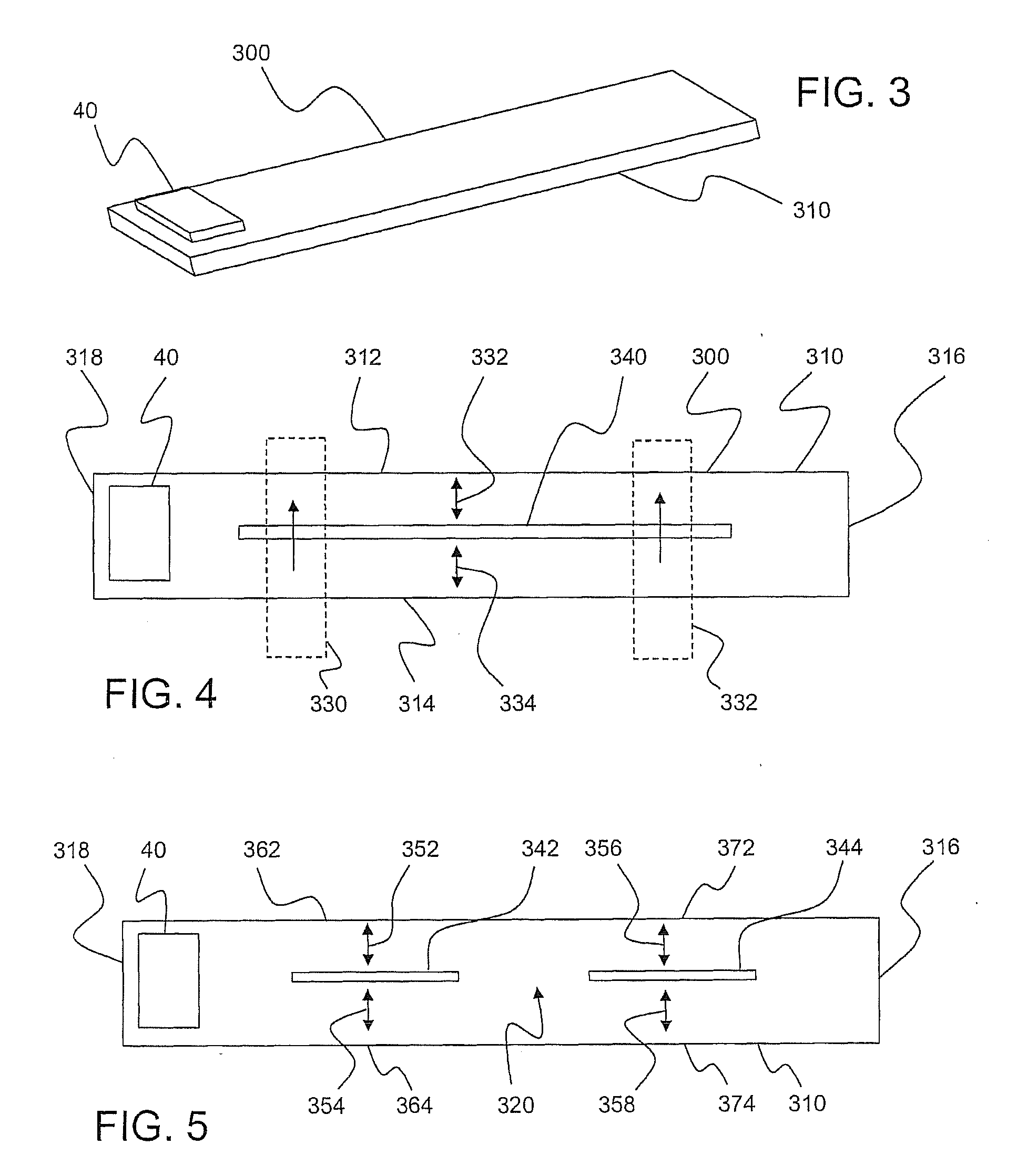 Contact detector with piezoelectric sensor