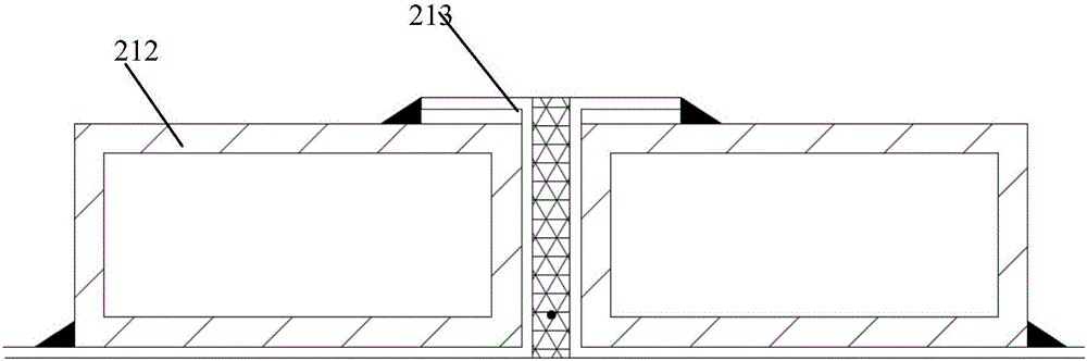 Modularized paint-mist filtering device