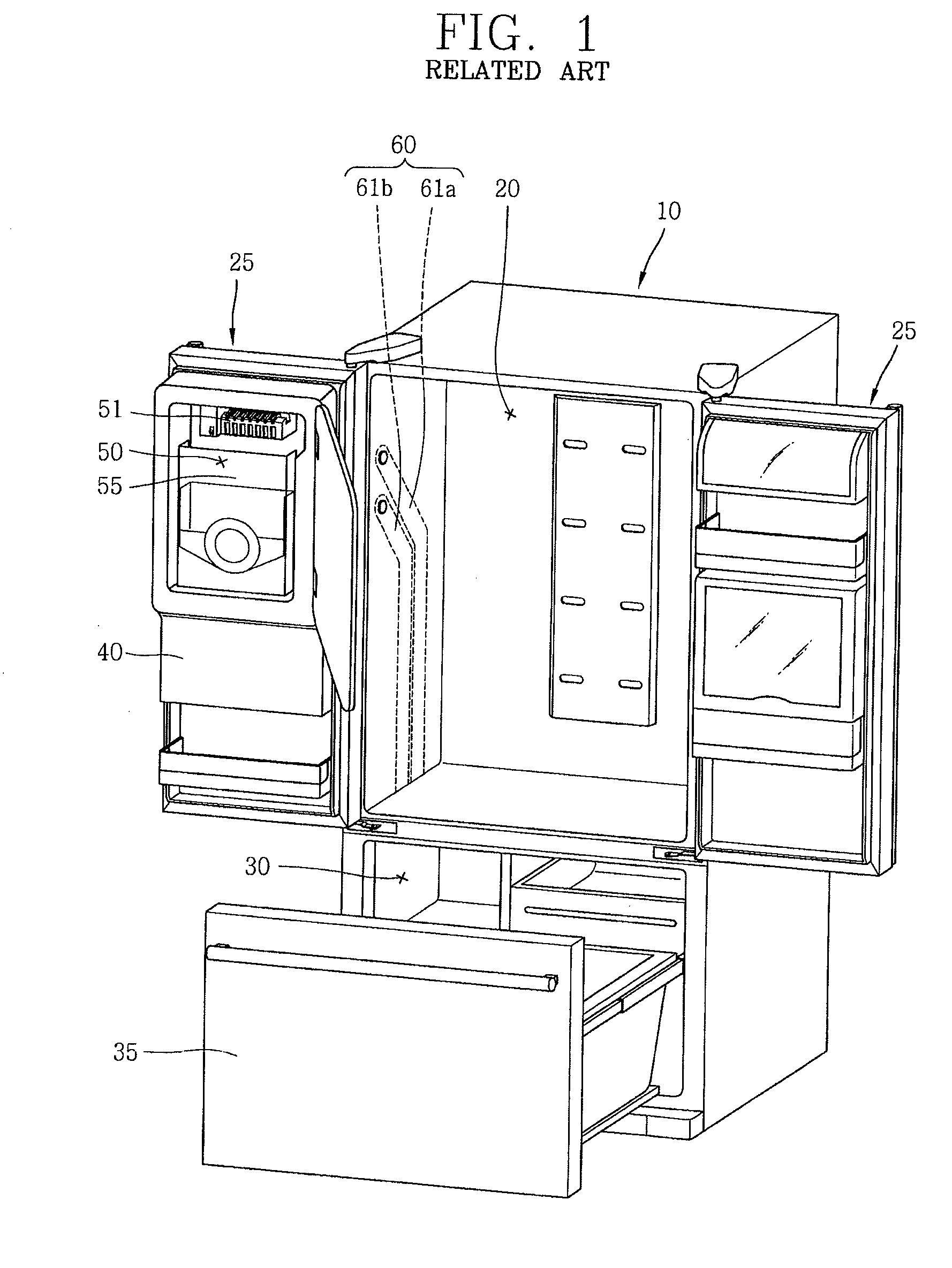 Refrigerator having ice making room