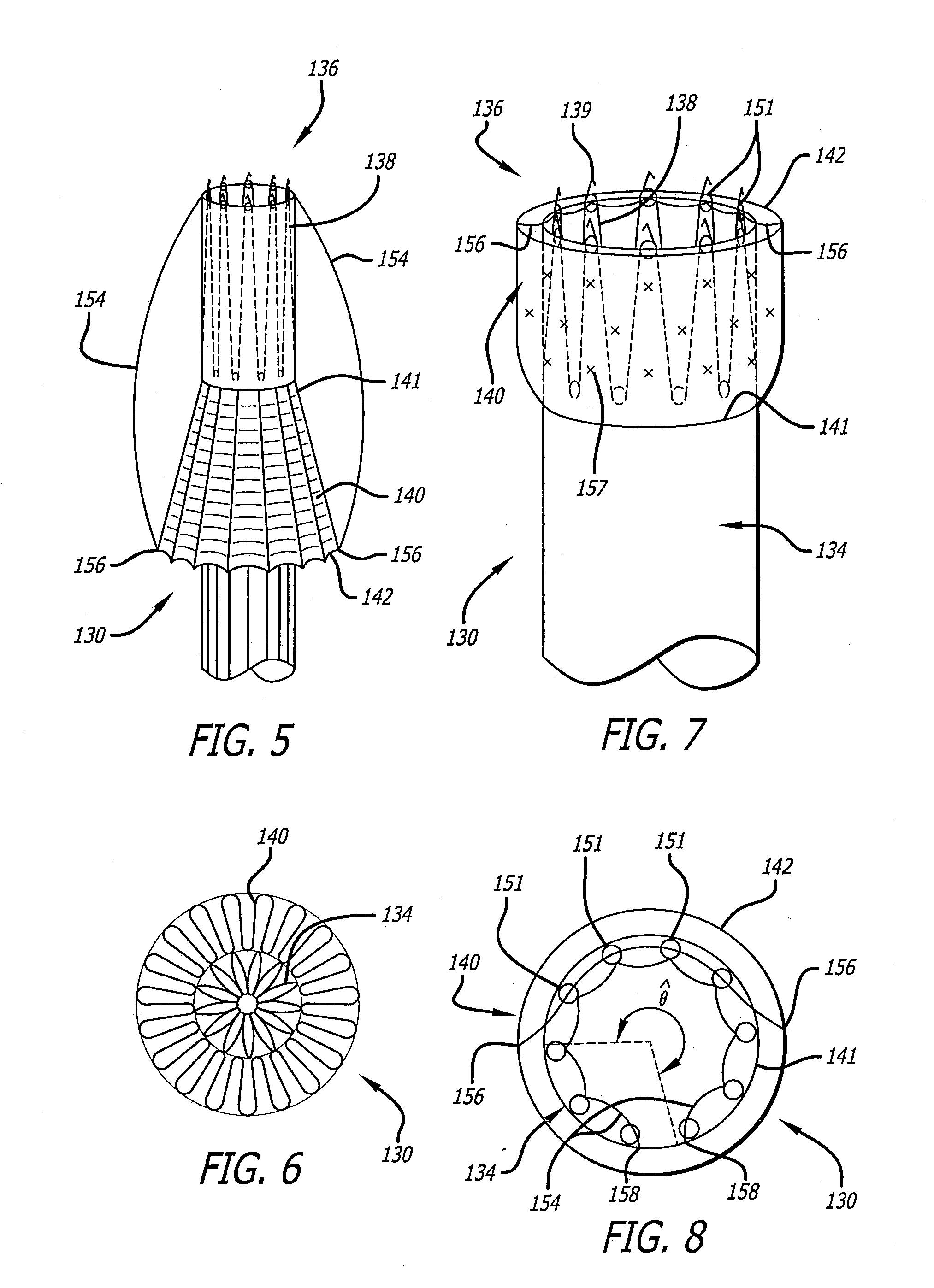 Endovascular graft for providing a seal with vasculature