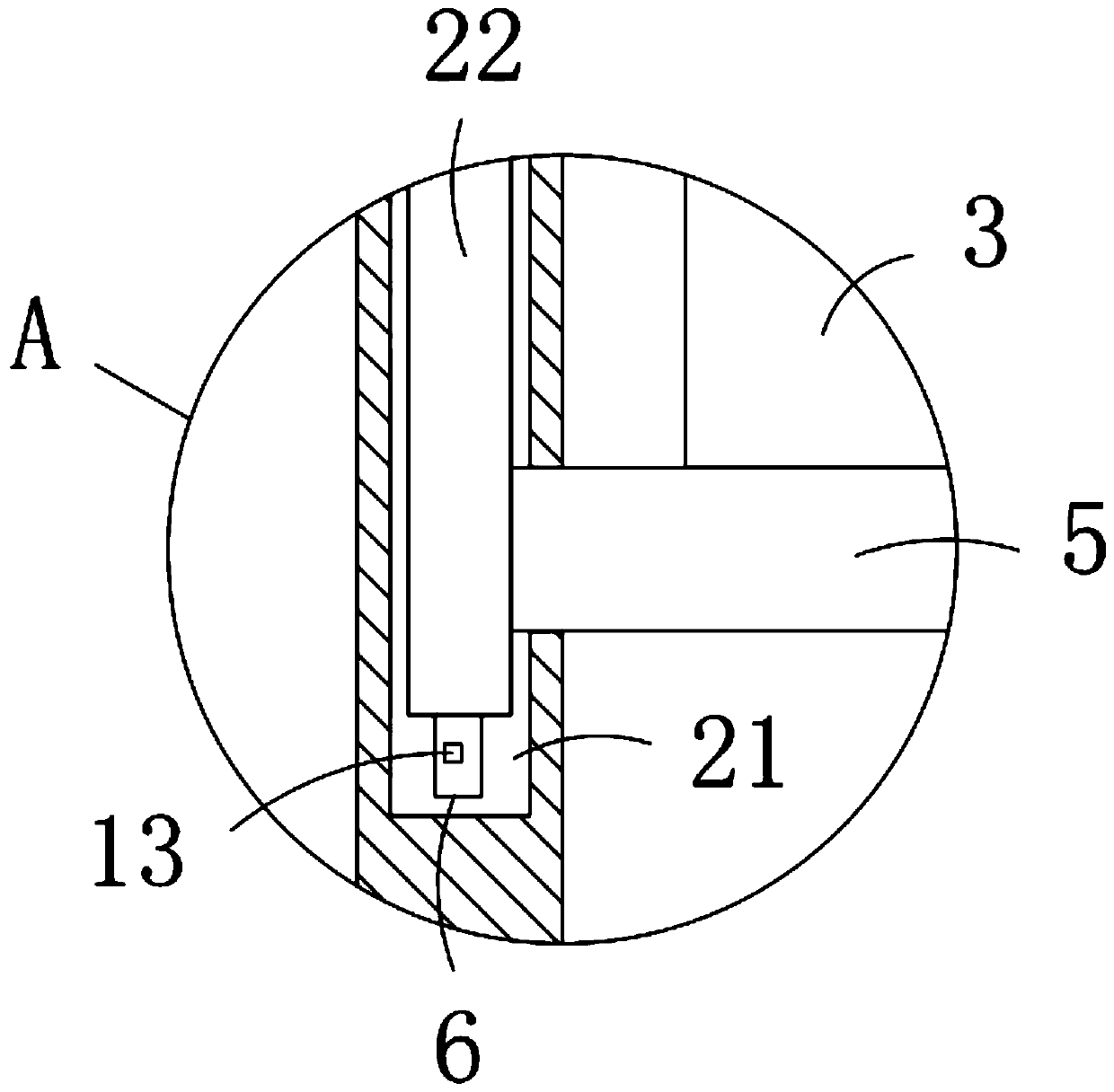 A rotating double-layer medical bed with nursing function