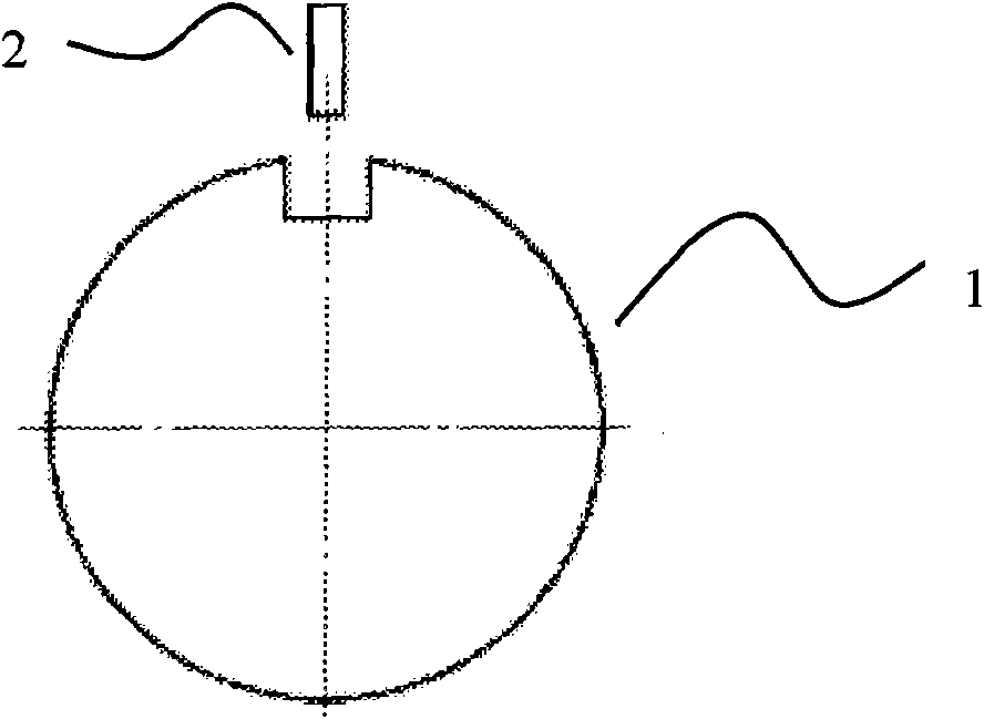 Vibration key-phase signal preprocessing method of turbo generator set