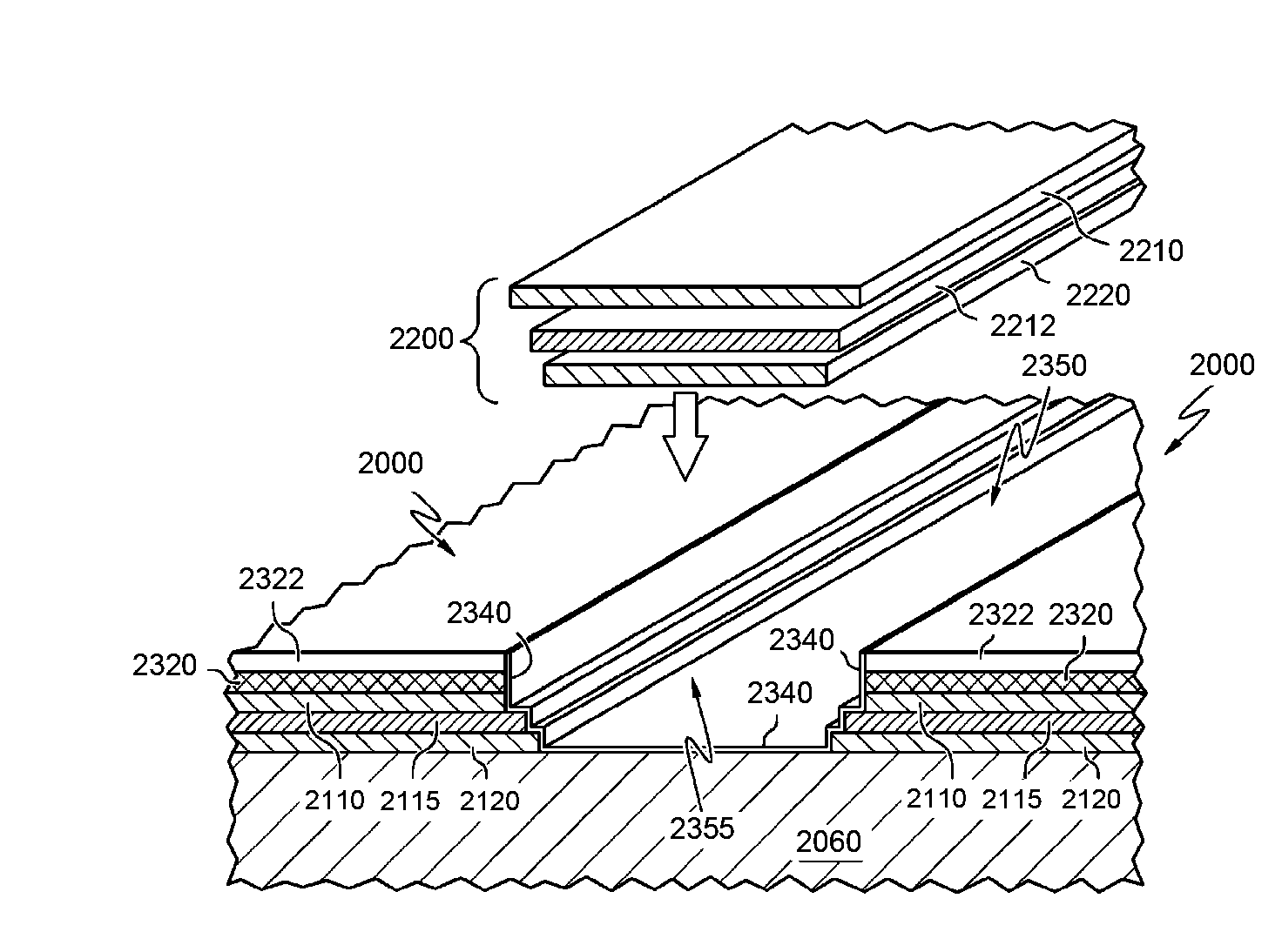 Pre-fabricated article for eme protection of an aircraft