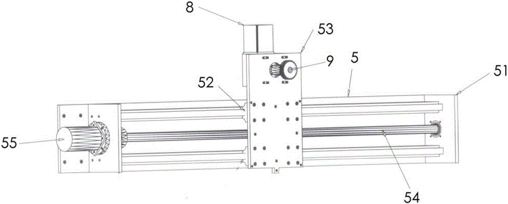 Automatic optical fiber cable arrangement device