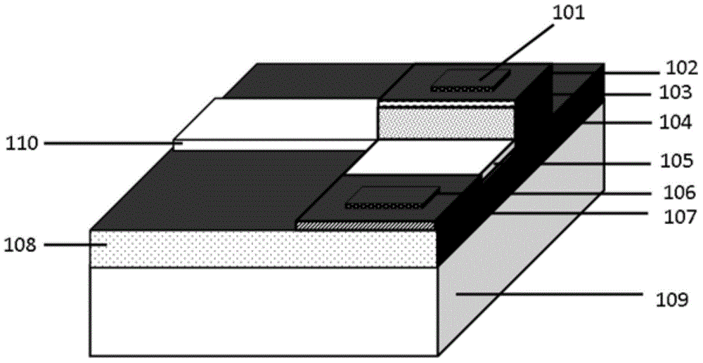 Waveguide coupling type separate absorption and multiplication avalanche diode