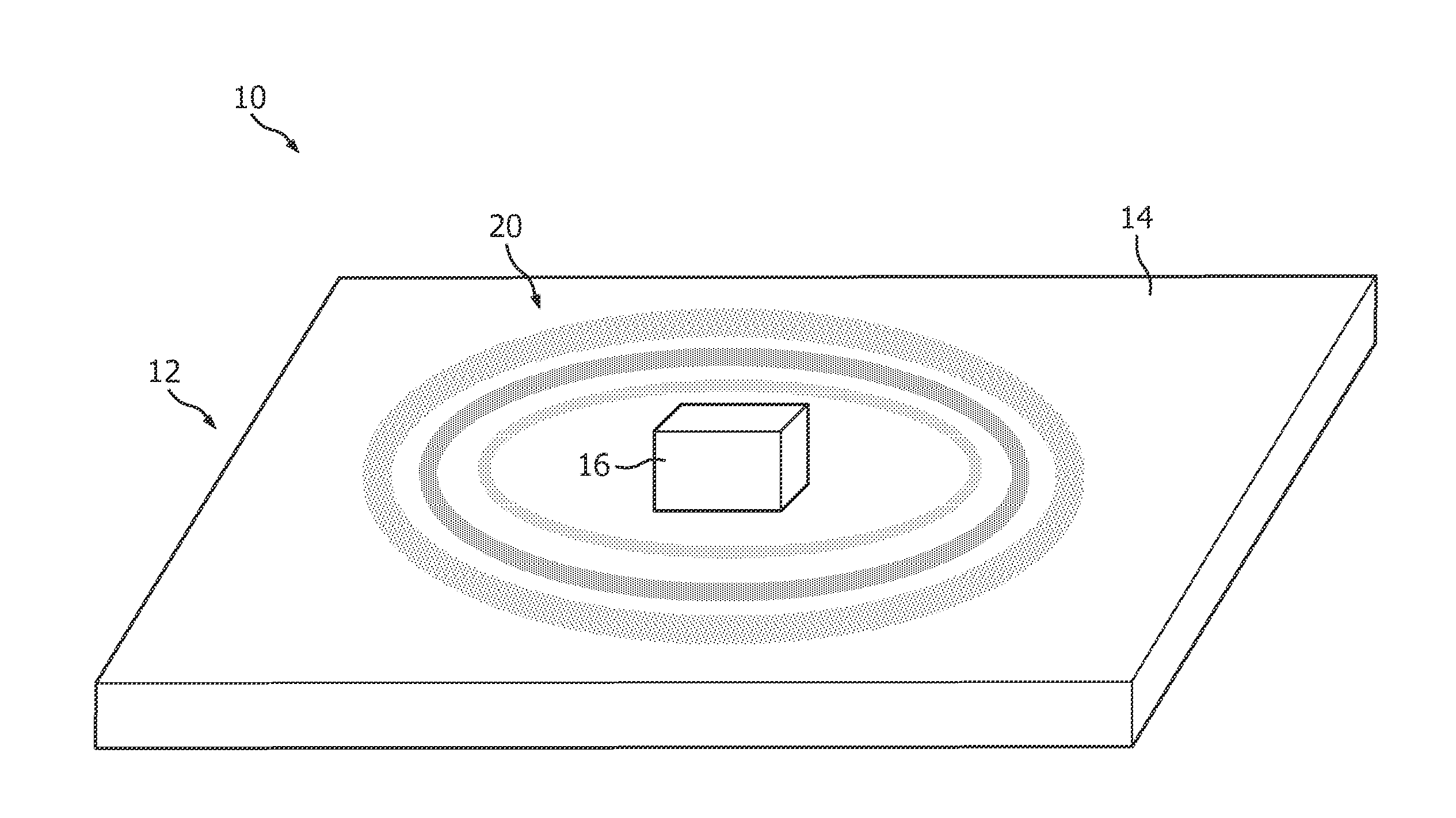 Apparatus for object presentations containing an electronic display system