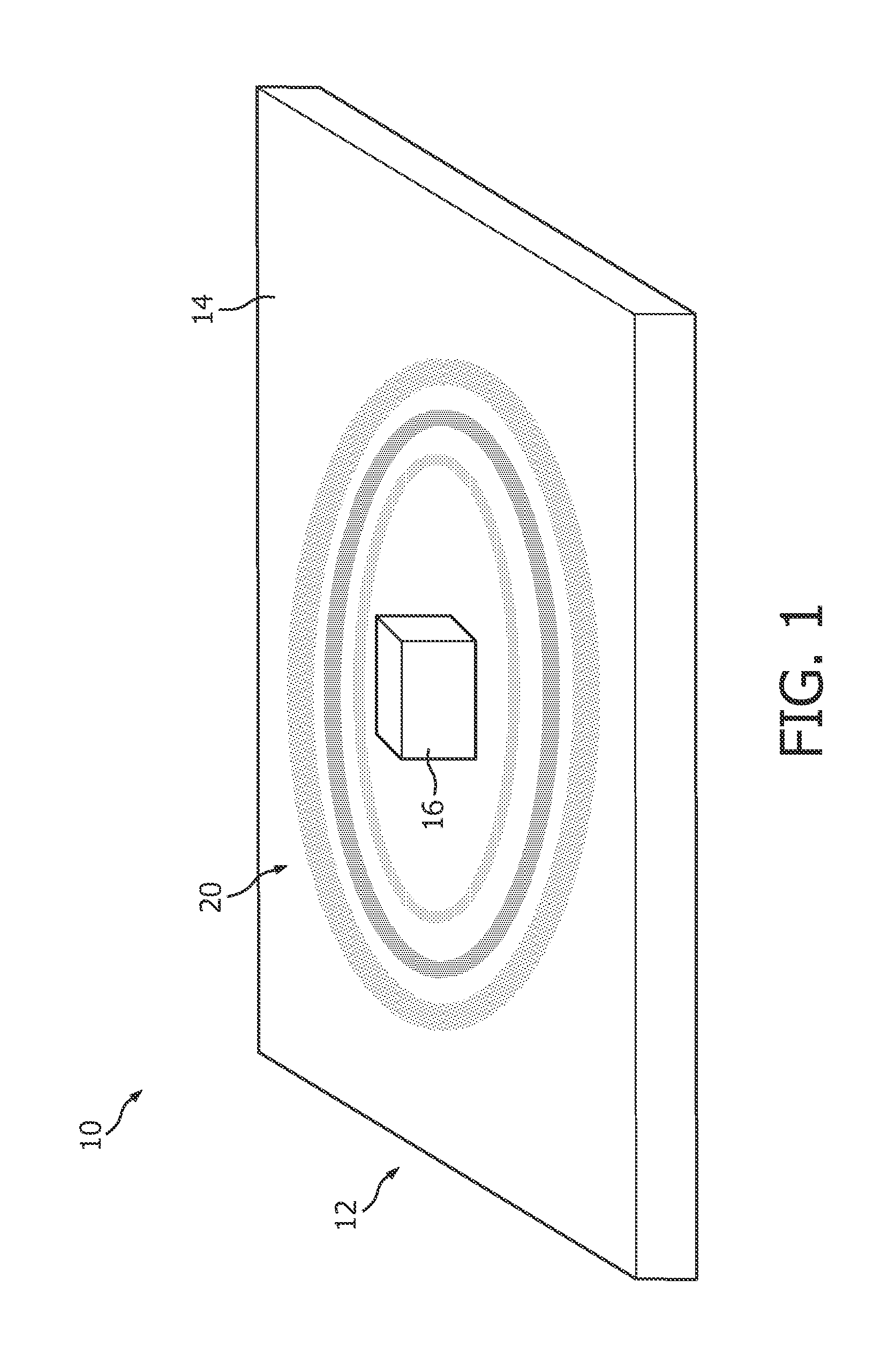 Apparatus for object presentations containing an electronic display system