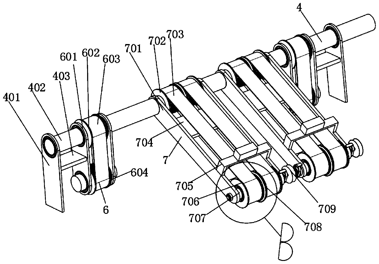 Chinese chestnut opening device