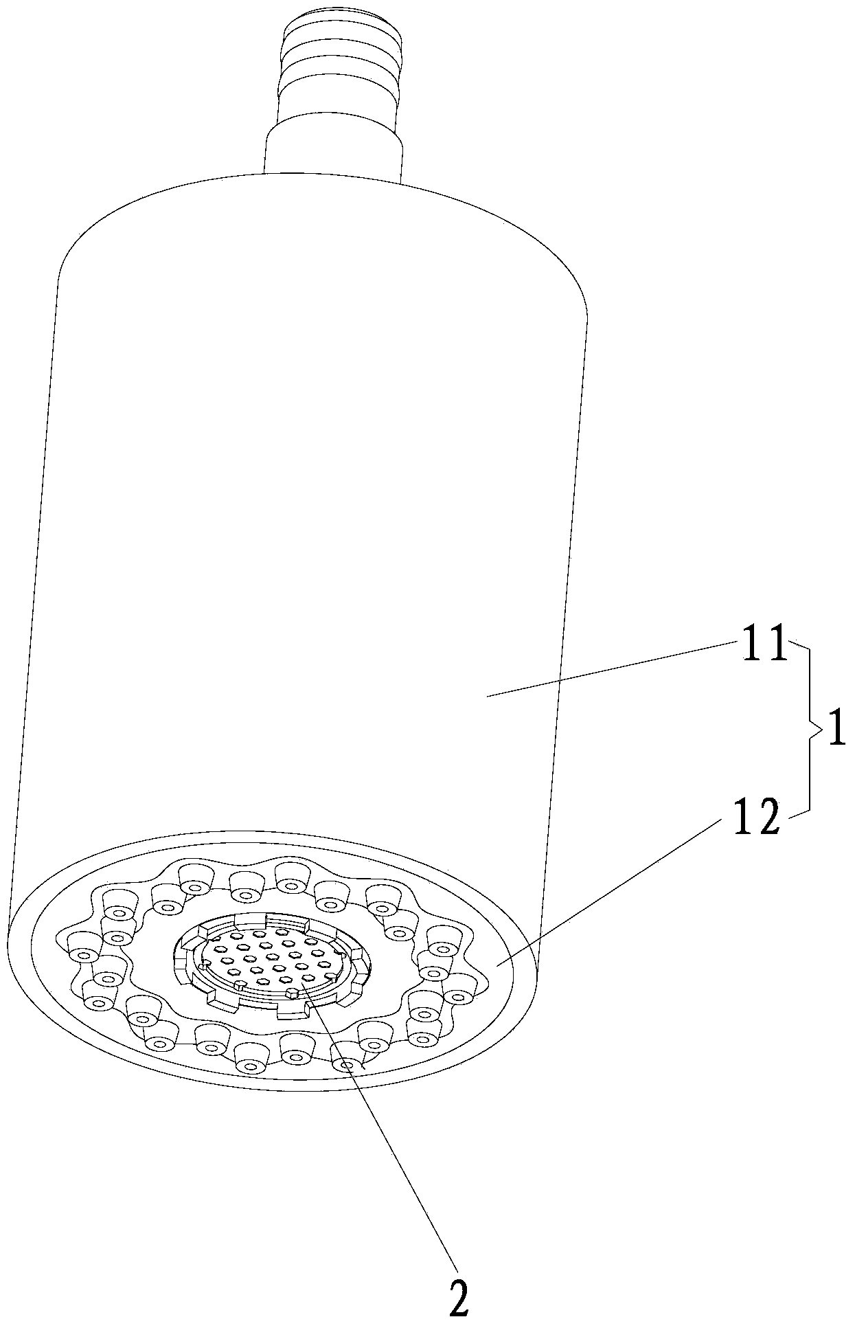 Basin faucet capable of switching water outflowing modes