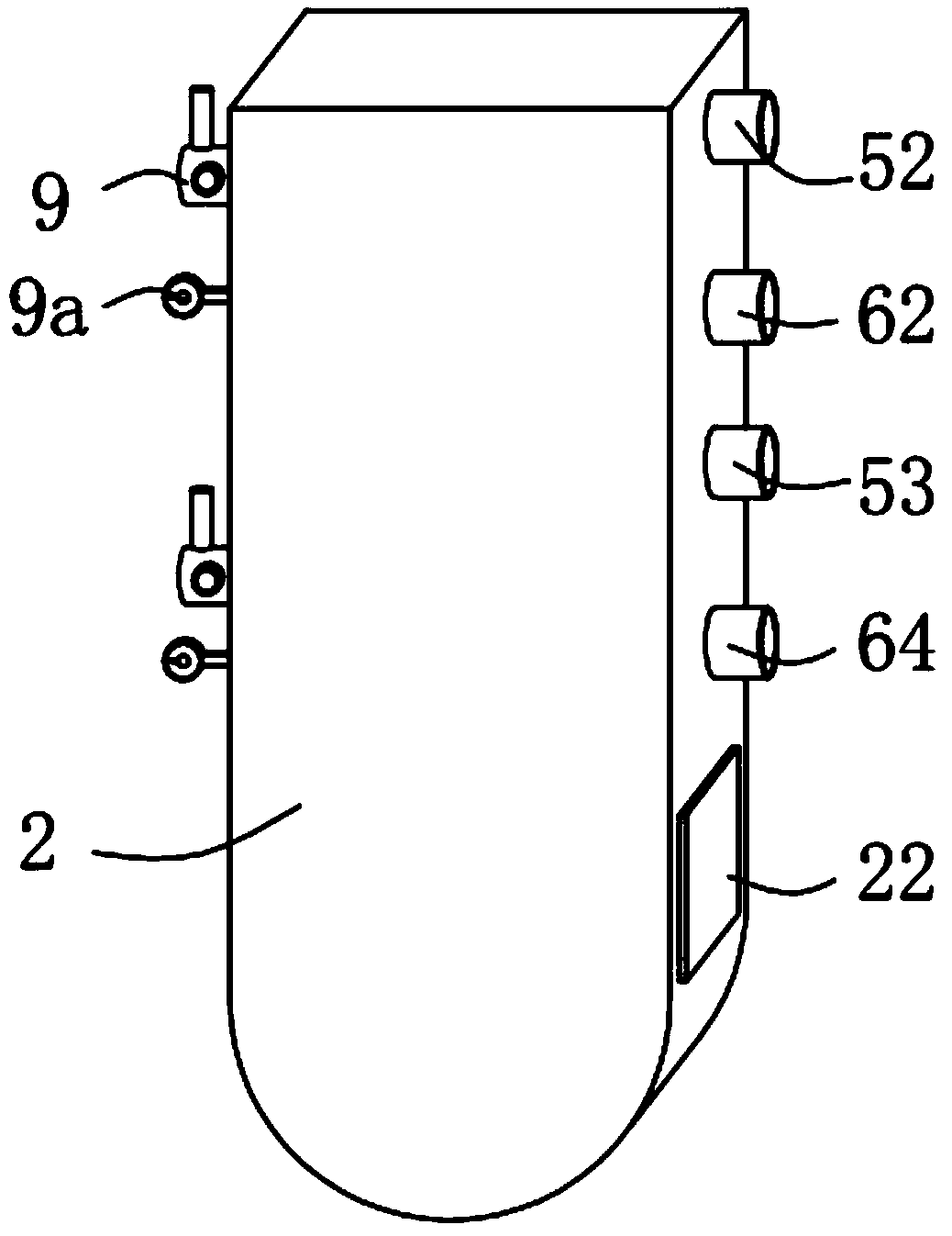 Distillation kettle for chemical industry production