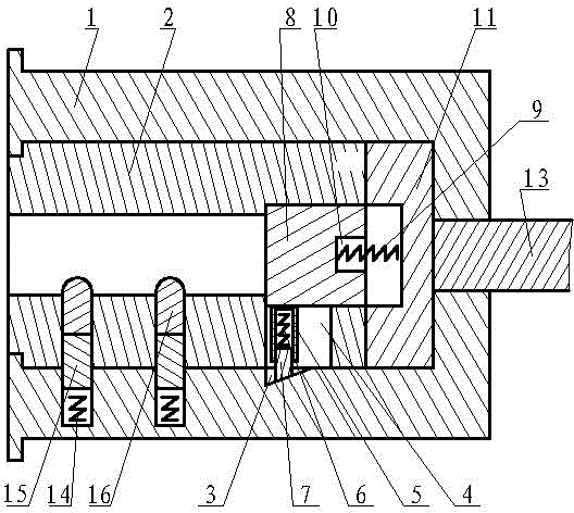 Asynchronous mechanical antitheft locking lock