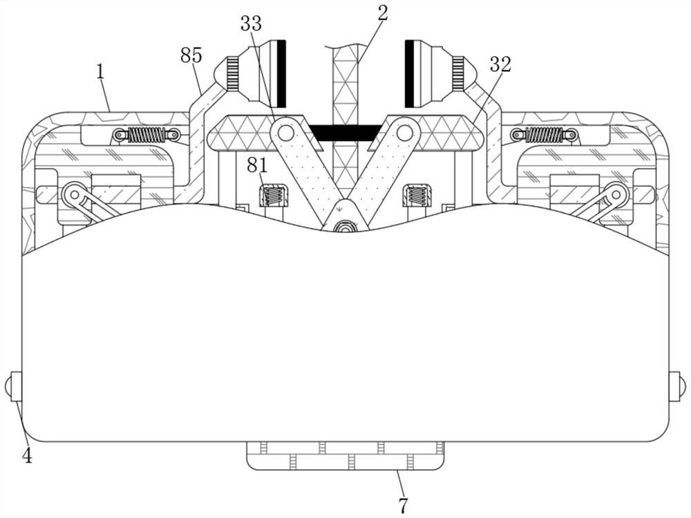 Anti-collision pipe fitting transfer device for building materials