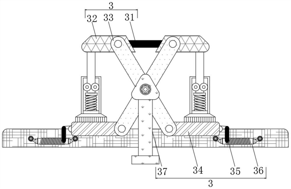 Anti-collision pipe fitting transfer device for building materials