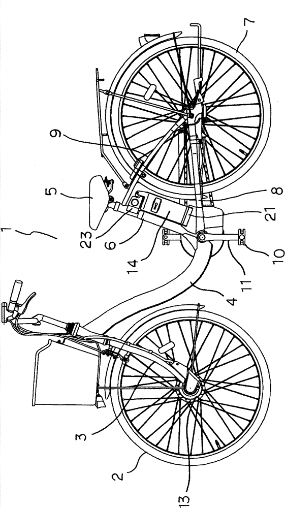 Electric assisted bicycle