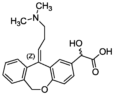 Preparation method of o-hydroxyl Olopatadine