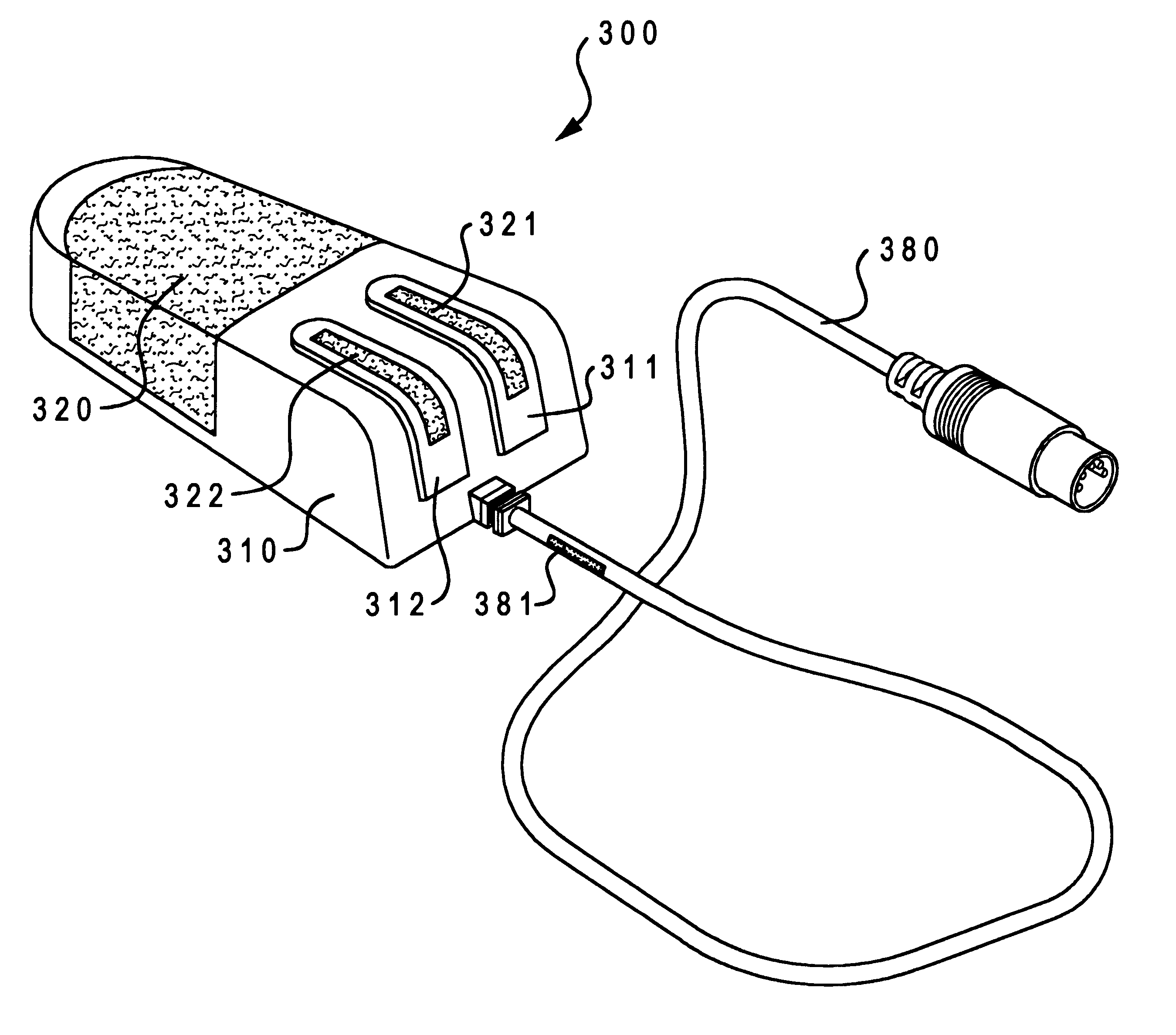 Apparatus in a computer system for pliant ergonomic pointing device