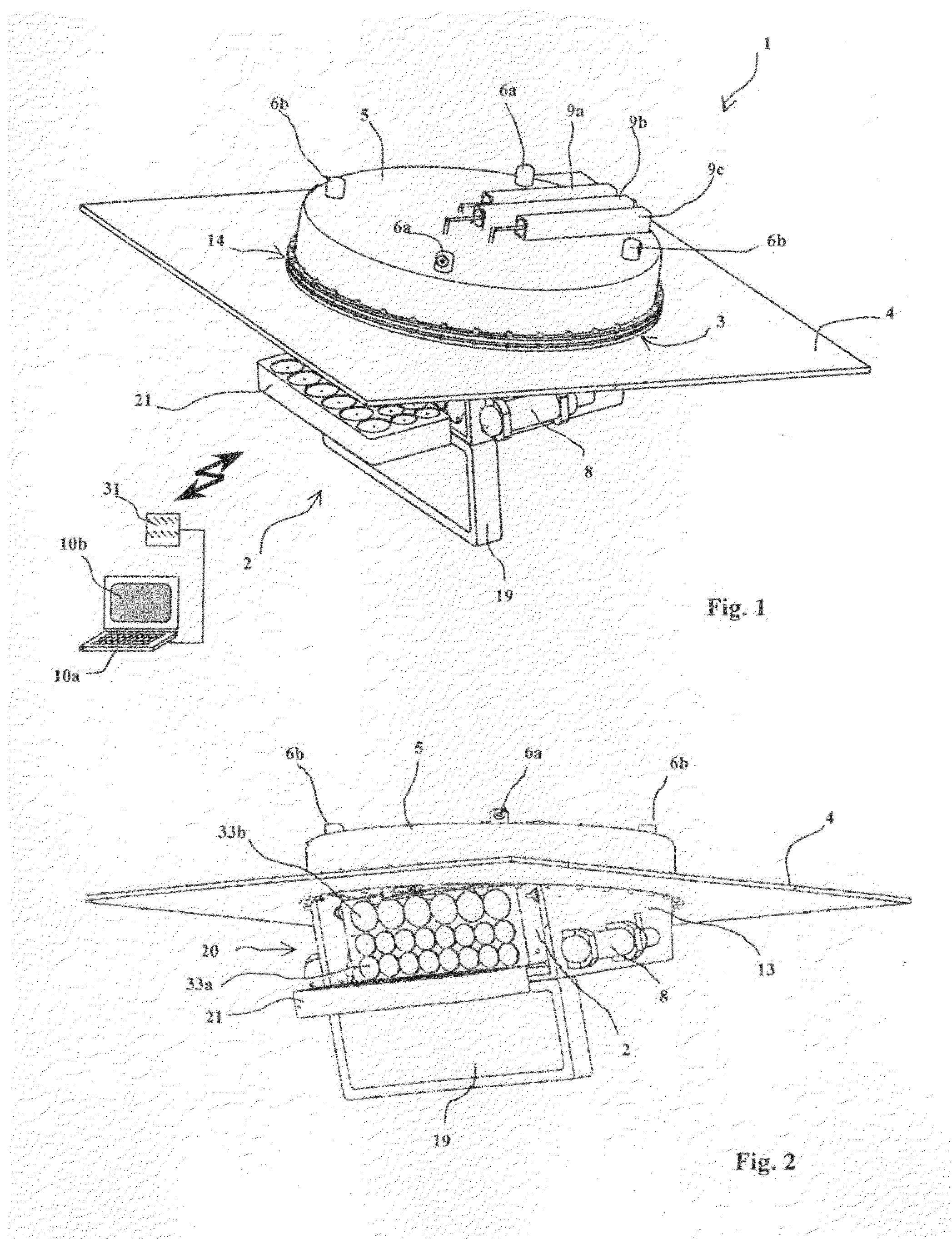 Retractable light turret