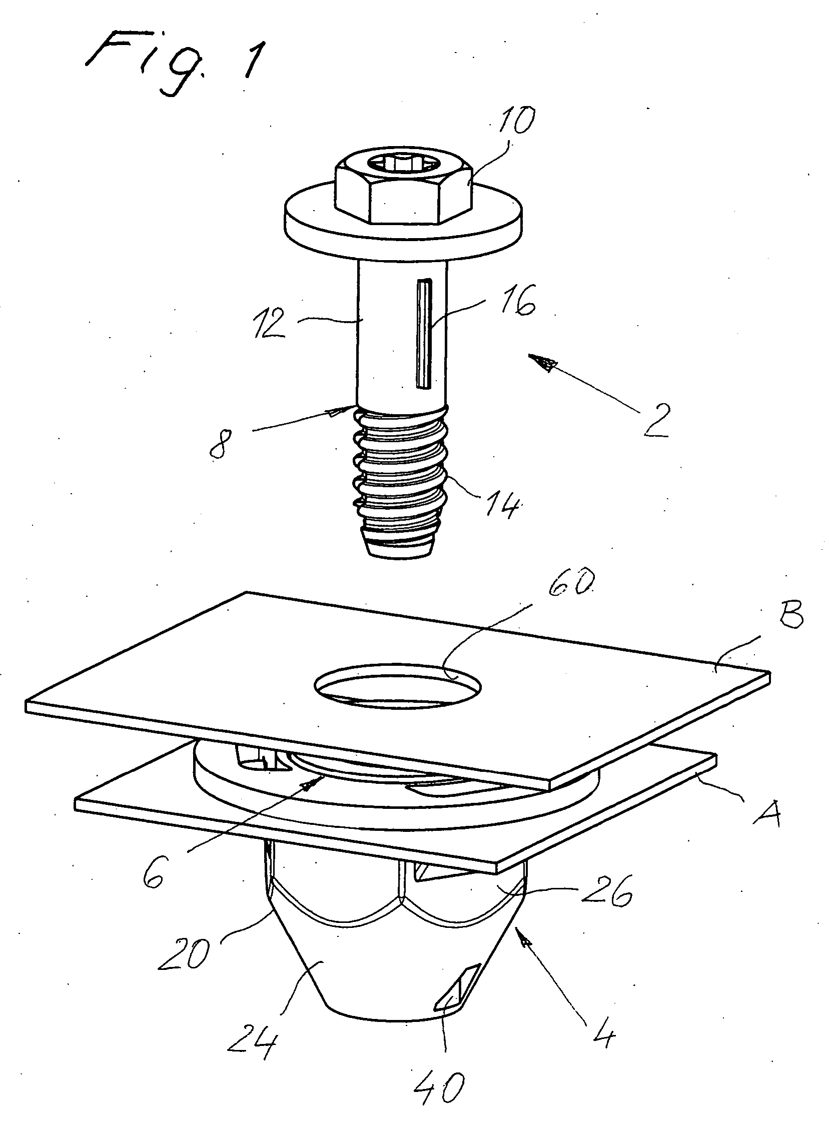 Plastic tolerance compensating device