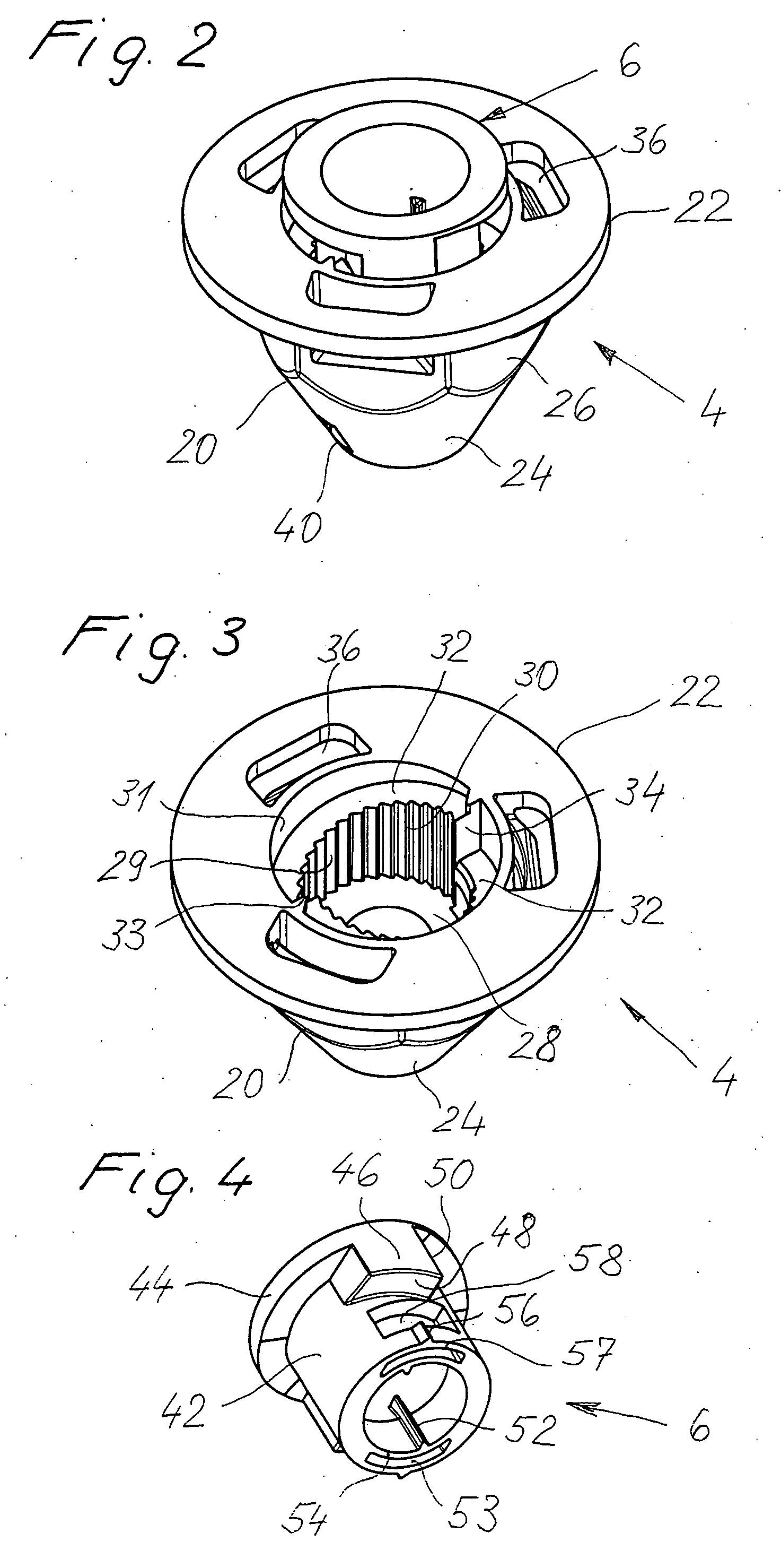 Plastic tolerance compensating device